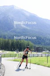 18.07.2024, Lenzerheide, Switzerland (SUI): Grace Castonguay (USA) - Biathlon summer training, Lenzerheide (SUI). www.nordicfocus.com. © Manzoni/NordicFocus. Every downloaded picture is fee-liable.