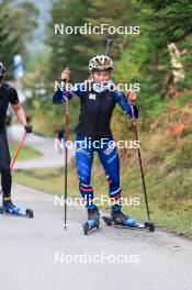 11.10.2024, Ramsau am Dachstein, Austria (AUT): Jeanne Richard (FRA) - Biathlon summer training, Dachsteinglacier, Ramsau am Dachstein (AUT). www.nordicfocus.com. © Manzoni/NordicFocus. Every downloaded picture is fee-liable.