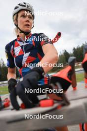 04.09.2024, Lenzerheide, Switzerland (SUI): Karoline Offigstad Knotten (NOR) - Biathlon summer training, Lenzerheide (SUI). www.nordicfocus.com. © Manzoni/NordicFocus. Every downloaded picture is fee-liable.