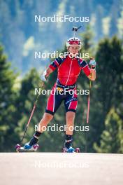 28.06.2024, Lavaze, Italy (ITA): Ingrid Landmark Tandrevold (NOR) - Biathlon summer training, Lavaze (ITA). www.nordicfocus.com. © Barbieri/NordicFocus. Every downloaded picture is fee-liable.