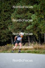 20.09.2024, Font-Romeu, France (FRA): Maya Cloetens (BEL) - Biathlon summer training, Font-Romeu (FRA). www.nordicfocus.com. © Authamayou/NordicFocus. Every downloaded picture is fee-liable.