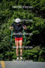 17.07.2024, Martell, Italy (ITA): Michela Carrara (ITA) - Biathlon summer training, Martell (ITA). www.nordicfocus.com. © Barbieri/NordicFocus. Every downloaded picture is fee-liable.