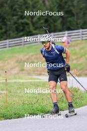 05.09.2024, Lenzerheide, Switzerland (SUI): Joscha Burkhalter (SUI) - Biathlon summer training, Lenzerheide (SUI). www.nordicfocus.com. © Manzoni/NordicFocus. Every downloaded picture is fee-liable.