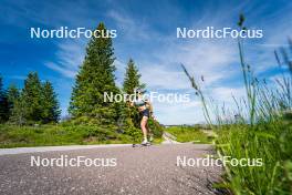 28.06.2024, Lavaze, Italy (ITA): Karoline Offigstad  Knotten (NOR) - Biathlon summer training, Lavaze (ITA). www.nordicfocus.com. © Barbieri/NordicFocus. Every downloaded picture is fee-liable.