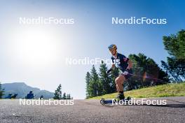 31.07.2024, Lavaze, Italy (ITA): Anna Gandler (AUT) - Biathlon summer training, Lavaze (ITA). www.nordicfocus.com. © Barbieri/NordicFocus. Every downloaded picture is fee-liable.