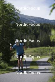 18.06.2024, Correncon-en-Vercors, France (FRA): Eric Perrot (FRA) - Biathlon summer training, Correncon-en-Vercors (FRA). www.nordicfocus.com. © Joly/NordicFocus. Every downloaded picture is fee-liable.