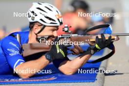 15.07.2024, Lenzerheide, Switzerland (SUI): Vaclav Cervenka (USA) - Biathlon summer training, Lenzerheide (SUI). www.nordicfocus.com. © Manzoni/NordicFocus. Every downloaded picture is fee-liable.