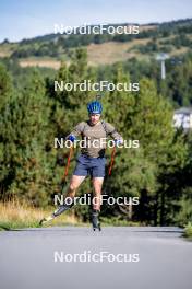 05.09.2024, Font-Romeu, France (FRA): Malte Stefansson (SWE) - Biathlon summer training, Font-Romeu (FRA). www.nordicfocus.com. © Authamayou/NordicFocus. Every downloaded picture is fee-liable.