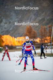 07.11.2024, Bessans, France (FRA): Theo Guiraud Poillot (FRA) - Biathlon summer training, Bessans (FRA). www.nordicfocus.com. © Authamayou/NordicFocus. Every downloaded picture is fee-liable.