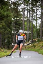 20.09.2024, Font-Romeu, France (FRA): Maya Cloetens (BEL) - Biathlon summer training, Font-Romeu (FRA). www.nordicfocus.com. © Authamayou/NordicFocus. Every downloaded picture is fee-liable.