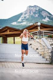 04.08.2024, Lavaze, Italy (ITA): Anna Gandler (AUT) - Biathlon summer training, Lavaze (ITA). www.nordicfocus.com. © Barbieri/NordicFocus. Every downloaded picture is fee-liable.