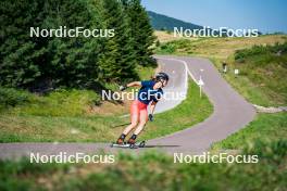 31.07.2024, Lavaze, Italy (ITA): Kristina Oberthaler (AUT) - Biathlon summer training, Lavaze (ITA). www.nordicfocus.com. © Barbieri/NordicFocus. Every downloaded picture is fee-liable.