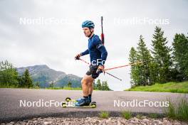 15.06.2024, Lavaze, Italy (ITA): Jesper Nelin (SWE) - Biathlon summer training, Lavaze (ITA). www.nordicfocus.com. © Barbieri/NordicFocus. Every downloaded picture is fee-liable.