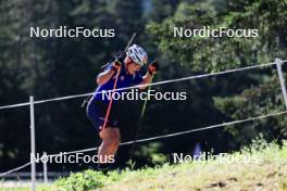 15.07.2024, Lenzerheide, Switzerland (SUI): Vaclav Cervenka (USA) - Biathlon summer training, Lenzerheide (SUI). www.nordicfocus.com. © Manzoni/NordicFocus. Every downloaded picture is fee-liable.