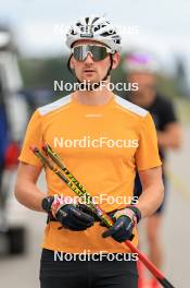 02.07.2024, Premanon, France (FRA): Fabien Claude (FRA) - Biathlon summer training, Premanon (FRA). www.nordicfocus.com. © Manzoni/NordicFocus. Every downloaded picture is fee-liable.