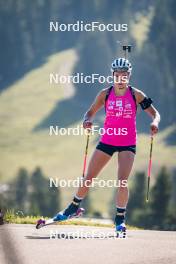 28.06.2024, Lavaze, Italy (ITA): Juni Arnekleiv (NOR) - Biathlon summer training, Lavaze (ITA). www.nordicfocus.com. © Barbieri/NordicFocus. Every downloaded picture is fee-liable.