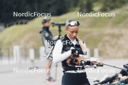 19.05.2024, Forni Avoltri, Italy (ITA): Hannah Auchentaller (ITA) - Biathlon summer training, Forni Avoltri (ITA). www.nordicfocus.com. © Del Fabbro/NordicFocus. Every downloaded picture is fee-liable.