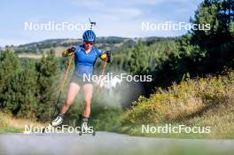 05.09.2024, Font-Romeu, France (FRA): Anna Magnusson (SWE) - Biathlon summer training, Font-Romeu (FRA). www.nordicfocus.com. © Authamayou/NordicFocus. Every downloaded picture is fee-liable.