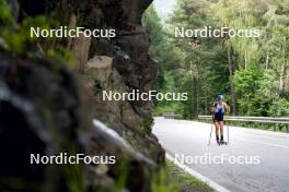 20.06.2024, Lavaze, Italy (ITA): Dorothea Wierer (ITA) - Biathlon summer training, Lavaze (ITA). www.nordicfocus.com. © Vanzetta/NordicFocus. Every downloaded picture is fee-liable.