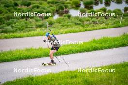 15.06.2024, Lavaze, Italy (ITA): Anton Ivarsson (SWE) - Biathlon summer training, Lavaze (ITA). www.nordicfocus.com. © Barbieri/NordicFocus. Every downloaded picture is fee-liable.