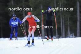 07.11.2024, Davos, Switzerland (SUI): Gion Stalder (SUI), Jeremy Finello (SUI), (l-r) - Biathlon training, snowfarming track, Davos (SUI). www.nordicfocus.com. © Manzoni/NordicFocus. Every downloaded picture is fee-liable.