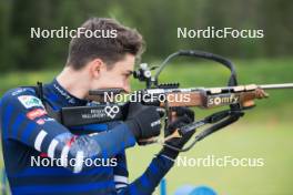 15.06.2024, Correncon-en-Vercors, France (FRA): Eric Perrot (FRA) - Biathlon summer training, Correncon-en-Vercors (FRA). www.nordicfocus.com. © Joly/NordicFocus. Every downloaded picture is fee-liable.