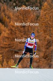 09.11.2024, Bessans, France (FRA): Lou Jeanmonnot (FRA) - Biathlon summer training, Bessans (FRA). www.nordicfocus.com. © Authamayou/NordicFocus. Every downloaded picture is fee-liable.