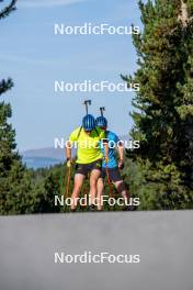 02.09.2024, Font-Romeu, France (FRA): Martin Ponsiluoma (SWE) - Biathlon summer training, Font-Romeu (FRA). www.nordicfocus.com. © Authamayou/NordicFocus. Every downloaded picture is fee-liable.