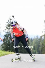 15.09.2024, Lenzerheide, Switzerland (SUI): Lena Haecki-Gross (SUI) - Sommer Nordic Event 2024, Sommer Biathlon Cup, Lenzerheide (SUI). www.nordicfocus.com. © Manzoni/NordicFocus. Every downloaded picture is fee-liable.