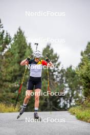 20.09.2024, Font-Romeu, France (FRA): Lotte Lie (BEL) - Biathlon summer training, Font-Romeu (FRA). www.nordicfocus.com. © Authamayou/NordicFocus. Every downloaded picture is fee-liable.