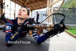 03.07.2024, Premanon, France (FRA): Eric Perrot (FRA) - Biathlon summer training, Premanon (FRA). www.nordicfocus.com. © Manzoni/NordicFocus. Every downloaded picture is fee-liable.