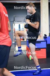 23.07.2024, Premanon, France (FRA): Theo Guiraud Poillot (FRA) - Biathlon summer training, Premanon (FRA). www.nordicfocus.com. © Manzoni/NordicFocus. Every downloaded picture is fee-liable.