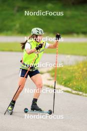 11.06.2024, Premanon, France (FRA): Justine Braisaz-Bouchet (FRA) - Biathlon summer training, Premanon (FRA). www.nordicfocus.com. © Manzoni/NordicFocus. Every downloaded picture is fee-liable.