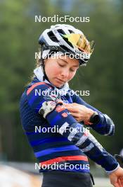 15.09.2024, Lenzerheide, Switzerland (SUI): Jeanne Richard (FRA) - Sommer Nordic Event 2024, Sommer Biathlon Cup, Lenzerheide (SUI). www.nordicfocus.com. © Manzoni/NordicFocus. Every downloaded picture is fee-liable.