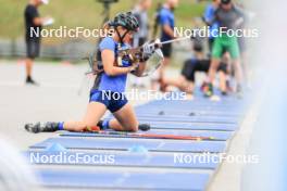 05.09.2024, Lenzerheide, Switzerland (SUI): Lea Meier (SUI) - Biathlon summer training, Lenzerheide (SUI). www.nordicfocus.com. © Manzoni/NordicFocus. Every downloaded picture is fee-liable.