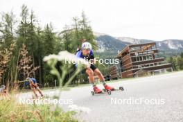 05.09.2024, Lenzerheide, Switzerland (SUI): Sturla Holm Laegreid (NOR) - Biathlon summer training, Lenzerheide (SUI). www.nordicfocus.com. © Manzoni/NordicFocus. Every downloaded picture is fee-liable.