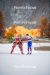 07.11.2024, Bessans, France (FRA): Lisa Siberchicot (FRA) - Biathlon summer training, Bessans (FRA). www.nordicfocus.com. © Authamayou/NordicFocus. Every downloaded picture is fee-liable.