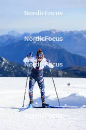 14.10.2024, Ramsau am Dachstein, Austria (AUT): Gilonne Guigonnat (FRA) - Biathlon summer training, Dachsteinglacier, Ramsau am Dachstein (AUT). www.nordicfocus.com. © Manzoni/NordicFocus. Every downloaded picture is fee-liable.