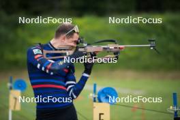 15.06.2024, Correncon-en-Vercors, France (FRA): Emilien Jacquelin (FRA) - Biathlon summer training, Correncon-en-Vercors (FRA). www.nordicfocus.com. © Joly/NordicFocus. Every downloaded picture is fee-liable.