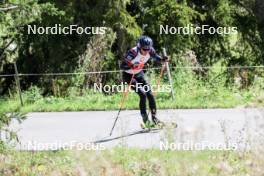 15.09.2024, Lenzerheide, Switzerland (SUI): Quentin Fillon Maillet (FRA) - Sommer Nordic Event 2024, Sommer Biathlon Cup, Lenzerheide (SUI). www.nordicfocus.com. © Manzoni/NordicFocus. Every downloaded picture is fee-liable.