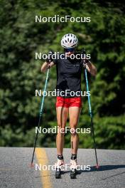 17.07.2024, Martell, Italy (ITA): Michela Carrara (ITA) - Biathlon summer training, Martell (ITA). www.nordicfocus.com. © Barbieri/NordicFocus. Every downloaded picture is fee-liable.