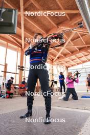 11.06.2024, Premanon, France (FRA): Oceane Michelon (FRA) - Biathlon summer training, Premanon (FRA). www.nordicfocus.com. © Manzoni/NordicFocus. Every downloaded picture is fee-liable.