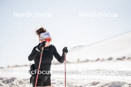 19.06.2024, Tignes, France (FRA): Lou Jeanmonnot (FRA) - Biathlon summer training, Tignes (FRA). www.nordicfocus.com. © Authamayou/NordicFocus. Every downloaded picture is fee-liable.