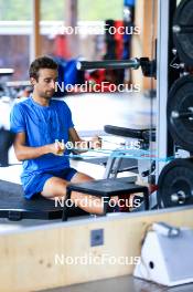 16.09.2024, Lenzerheide, Switzerland (SUI): Theo Guiraud Poillot (FRA) - Biathlon summer training, Lenzerheide (SUI). www.nordicfocus.com. © Manzoni/NordicFocus. Every downloaded picture is fee-liable.