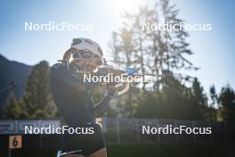 29.09.2024, Lavaze, Italy (ITA): Hannah Auchentaller (ITA) - Biathlon summer training, Lavaze (ITA). www.nordicfocus.com. © Barbieri/NordicFocus. Every downloaded picture is fee-liable.