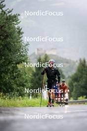 26.08.2024, Martell, Italy (ITA): Tommaso Giacomel (ITA) - Biathlon summer training, Martell (ITA). www.nordicfocus.com. © Vanzetta/NordicFocus. Every downloaded picture is fee-liable.