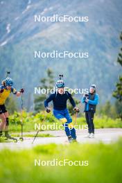 15.06.2024, Lavaze, Italy (ITA): Jesper Nelin (SWE) - Biathlon summer training, Lavaze (ITA). www.nordicfocus.com. © Barbieri/NordicFocus. Every downloaded picture is fee-liable.