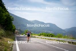 20.06.2024, Lavaze, Italy (ITA): Dorothea Wierer (ITA) - Biathlon summer training, Lavaze (ITA). www.nordicfocus.com. © Vanzetta/NordicFocus. Every downloaded picture is fee-liable.