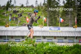 15.06.2024, Lavaze, Italy (ITA): Anton Ivarsson (SWE) - Biathlon summer training, Lavaze (ITA). www.nordicfocus.com. © Barbieri/NordicFocus. Every downloaded picture is fee-liable.