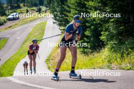 31.07.2024, Lavaze, Italy (ITA): Lea Rothschopf (AUT) - Biathlon summer training, Lavaze (ITA). www.nordicfocus.com. © Barbieri/NordicFocus. Every downloaded picture is fee-liable.